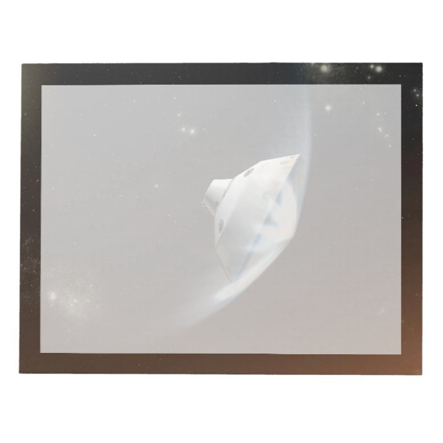 Mars Science Laboratory Aeroshell Capsule 2 Anteckningsblock (Framsida)