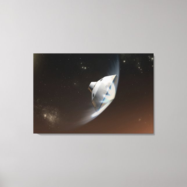 Mars Science Laboratory Aeroshell Capsule 2 Canvastryck (Framsida)