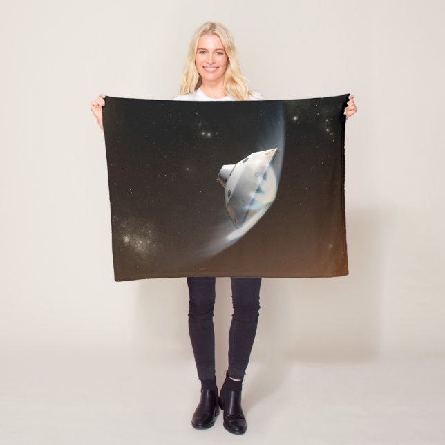 Mars Science Laboratory Aeroshell Capsule 2 Fleecefilt (På plats)