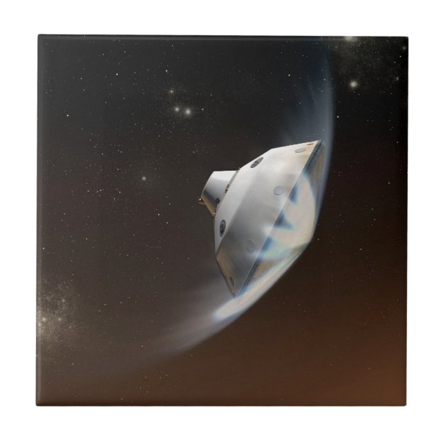 Mars Science Laboratory Aeroshell Capsule 2 Kakelplatta (Framsidan)