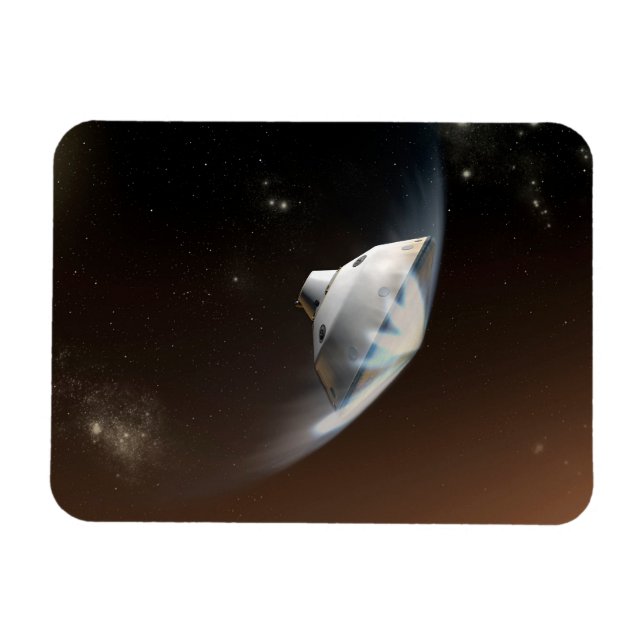 Mars Science Laboratory Aeroshell Capsule 2 Magnet (Horisontell)