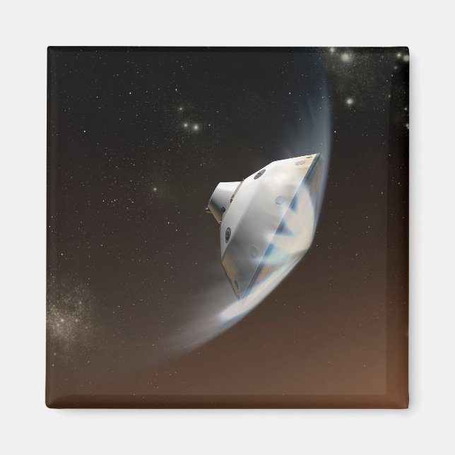 Mars Science Laboratory Aeroshell Capsule 2 Magnet (Framsidan)