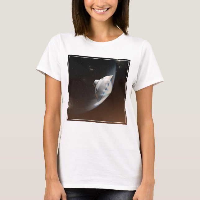Mars Science Laboratory Aeroshell Capsule 2 T Shirt (Framsida)