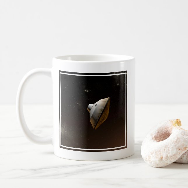 Mars Science Laboratory Aeroshell Capsule Kaffemugg (Med munk)