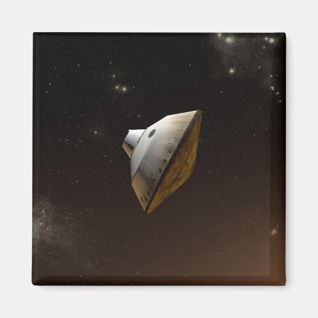 Mars Science Laboratory Aeroshell Capsule Magnet (Framsidan)