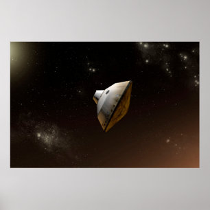 Mars Science Laboratory Aeroshell Capsule Poster