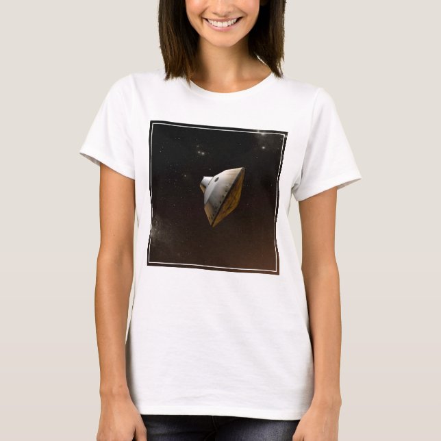 Mars Science Laboratory Aeroshell Capsule T Shirt (Framsida)