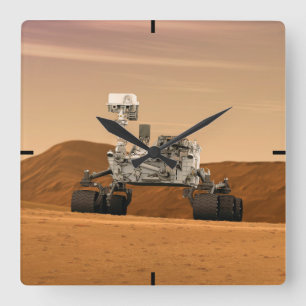 Mars Science Laboratory Curiosity Rover. 2 Fyrkantig Klocka