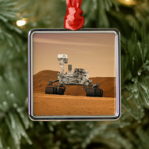 Mars Science Laboratory Curiosity Rover. 2 Julgransprydnad Metall