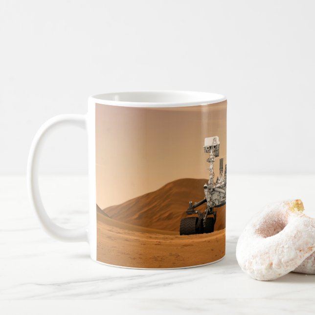 Mars Science Laboratory Curiosity Rover. 2 Kaffemugg (Med munk)