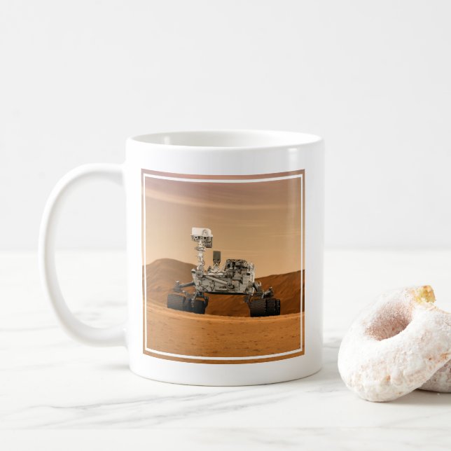 Mars Science Laboratory Curiosity Rover. 2 Kaffemugg (Med munk)