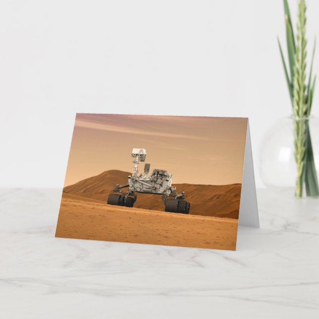Mars Science Laboratory Curiosity Rover. 2 Kort (Framsida)