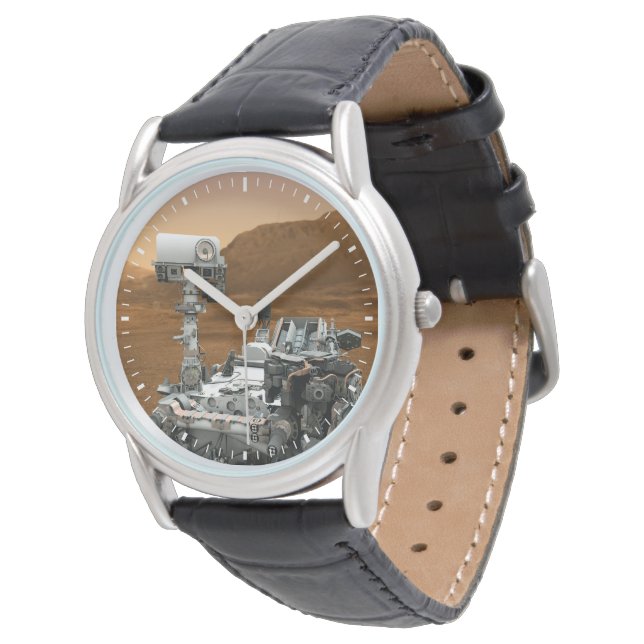 Mars Science Laboratory Curiosity Rover. 3 Armbandsur (Vinklad)
