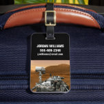 Mars Science Laboratory Curiosity Rover. 3 Bagagebricka<br><div class="desc">Artists idé om mars Science Laboratory Curiosity Rover,  en mobil robot för att undersöka Mars tidigare eller nuvarande förmåga att upprätthålla mikrobiellt liv.</div>