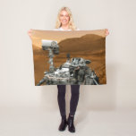 Mars Science Laboratory Curiosity Rover. 3 Fleecefilt<br><div class="desc">Artists idé om mars Science Laboratory Curiosity Rover,  en mobil robot för att undersöka Mars tidigare eller nuvarande förmåga att upprätthålla mikrobiellt liv.</div>