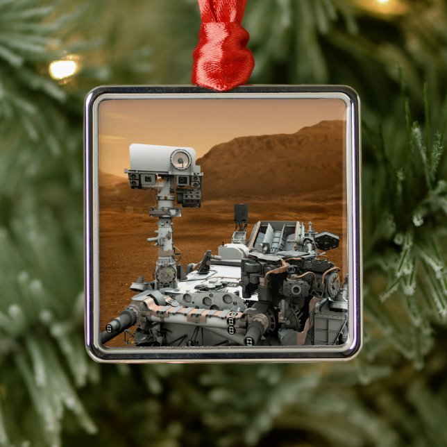 Mars Science Laboratory Curiosity Rover. 3 Julgransprydnad Metall (Träd)