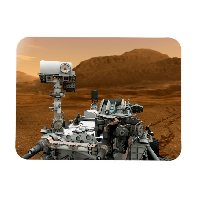 Mars Science Laboratory Curiosity Rover. 3 Magnet (Horisontell)