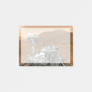 Mars Science Laboratory Curiosity Rover. 3 Post-it Block