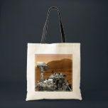 Mars Science Laboratory Curiosity Rover. 3 Tygkasse<br><div class="desc">Artists idé om mars Science Laboratory Curiosity Rover,  en mobil robot för att undersöka Mars tidigare eller nuvarande förmåga att upprätthålla mikrobiellt liv.</div>