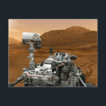 Mars Science Laboratory Curiosity Rover. 3 Vykort<br><div class="desc">Artists idé om mars Science Laboratory Curiosity Rover,  en mobil robot för att undersöka Mars tidigare eller nuvarande förmåga att upprätthålla mikrobiellt liv.</div>