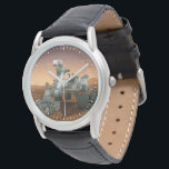 Mars Science Laboratory Curiosity Rover. 4 Armbandsur<br><div class="desc">Artists idé om mars Science Laboratory Curiosity Rover, en mobil robot för att undersöka Mars tidigare eller nuvarande förmåga att upprätthålla mikrobiellt liv. I bild utreder roven ett sten på Mars med en uppsättning verktyg i slutet av rovens arm, som sträcker sig omkring 7 fot. Två instrument vid arm kan...</div>