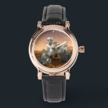 Mars Science Laboratory Curiosity Rover. 4 Armbandsur<br><div class="desc">Artists idé om mars Science Laboratory Curiosity Rover, en mobil robot för att undersöka Mars tidigare eller nuvarande förmåga att upprätthålla mikrobiellt liv. I bild utreder roven ett sten på Mars med en uppsättning verktyg i slutet av rovens arm, som sträcker sig omkring 7 fot. Två instrument vid arm kan...</div>