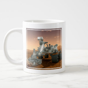 Mars Science Laboratory Curiosity Rover. 4 Jumbo Mugg