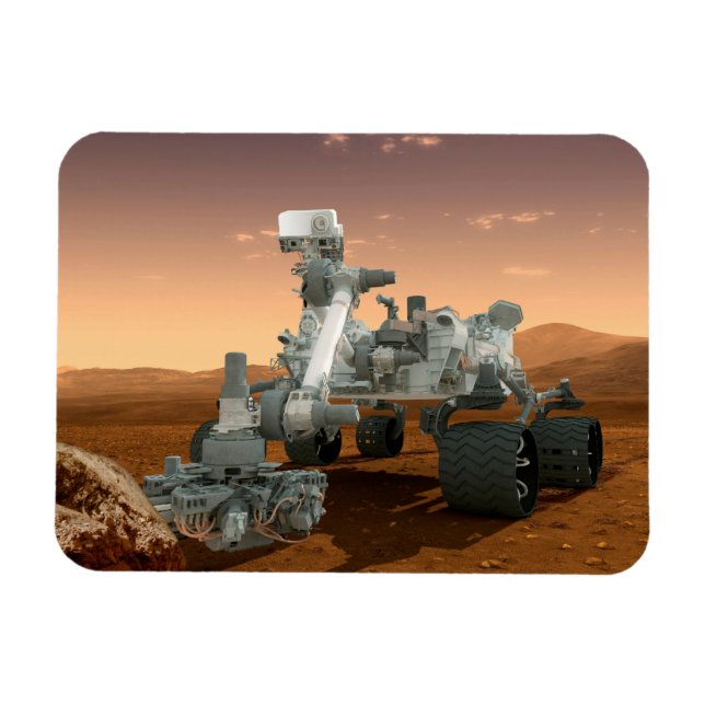 Mars Science Laboratory Curiosity Rover. 4 Magnet (Horisontell)