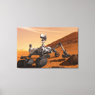 Mars Science Laboratory Curiosity Rover. Canvastryck