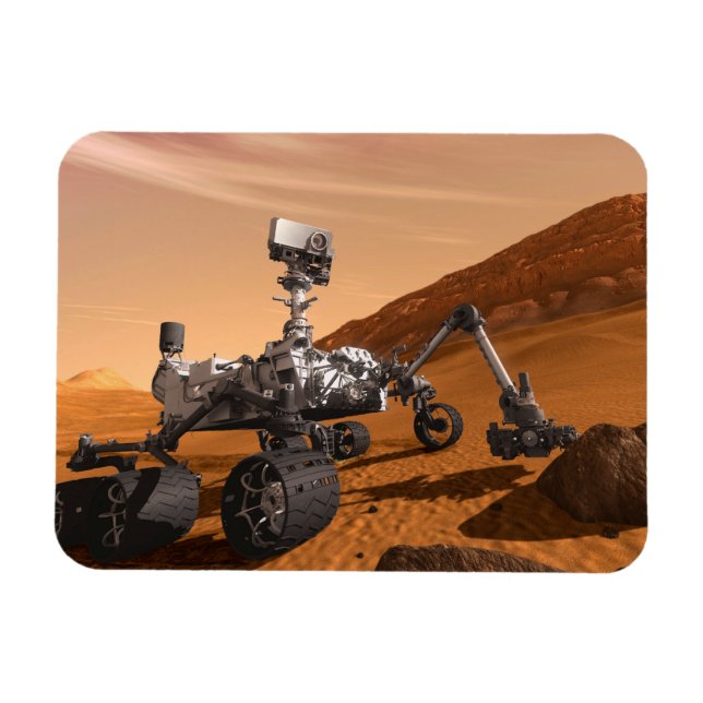 Mars Science Laboratory Curiosity Rover. Magnet (Horisontell)