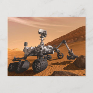Mars Science Laboratory Curiosity Rover. Vykort