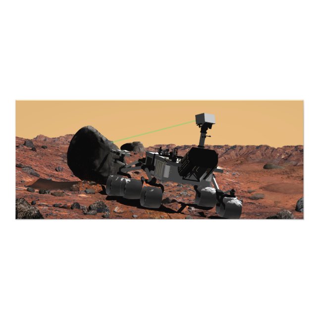 Mars Science Laboratory Fototryck (Framsidan)