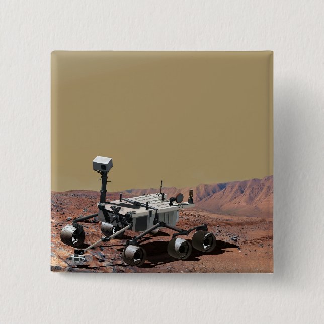 Mars Science Laboratory Knapp (Framsida)