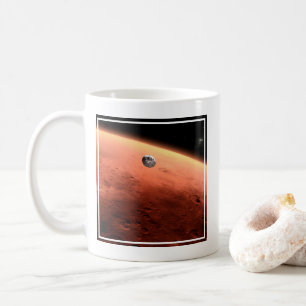Mars Science Laboratory närmar sig Mars. Kaffemugg