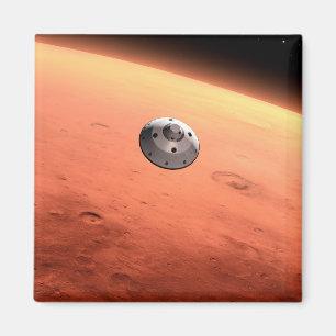 Mars Science Laboratory närmar sig Mars. Magnet