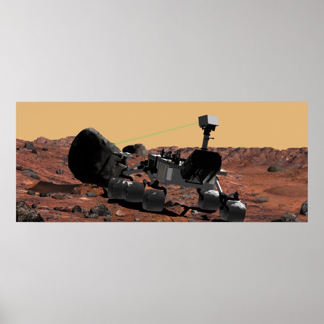 Mars Science Laboratory Poster (Framsidan)