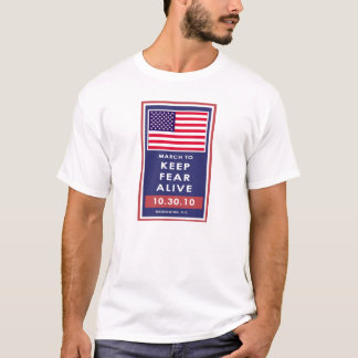 MARS som HÅLLER den VID LIV T-tröja för SKRÄCK Tee Shirt