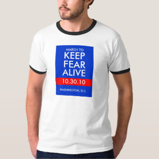MARS SOM HÅLLER SKRÄCK VID LIV TEE SHIRT