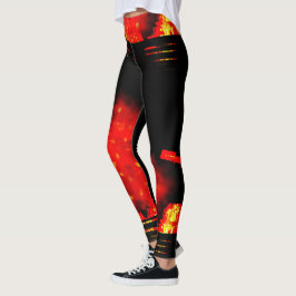 Mars Space-skräppost Leggings