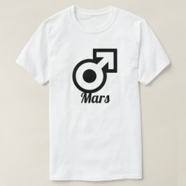 Mars symbol tee