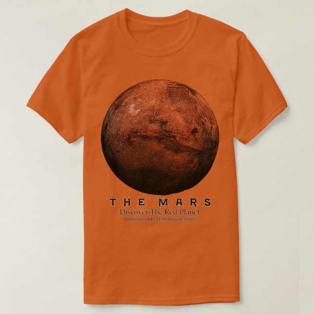 Mars T Shirt (Design framsida)