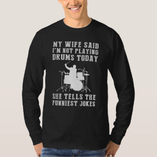 Mars till Beat of Not Drum Today Tee - rytm &