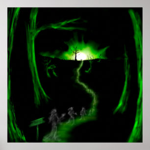 Mars till helvetet poster