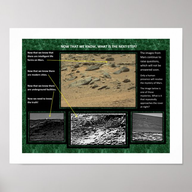 Mars Unmasked Poster (Framsidan)