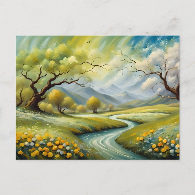 Mars-Vind Vykort (Framsida)