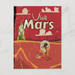 Mars Vintage Resemalj Vykort