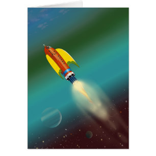 Mars Voyager Hälsningskort