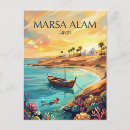 Marsa Alam Egypten Vykort