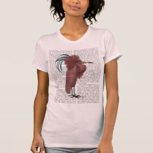Marsala Bird Tee Shirt
