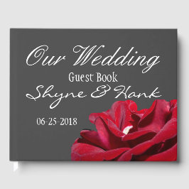 Marsala Bröllop Guestbook Gästböcker